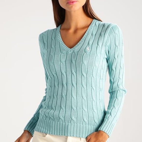 Ralph Lauren Sweaters - POLO RALPH LAUREN CABLE-KNIT COTTON SWEATER